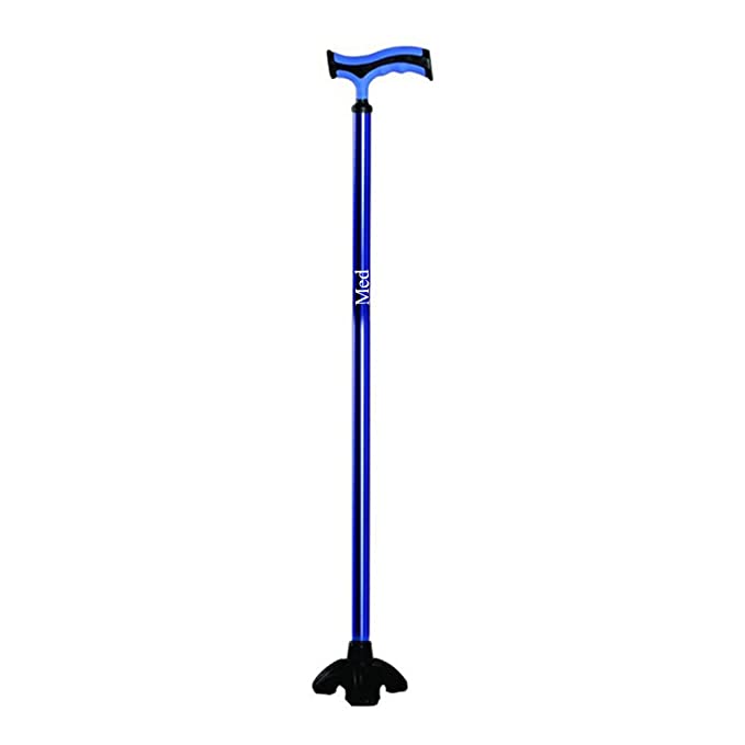 Foot Stick Rectangular Med T shape Aluminum stick with big shoe Walking Stick – Pharmacy Door Step
