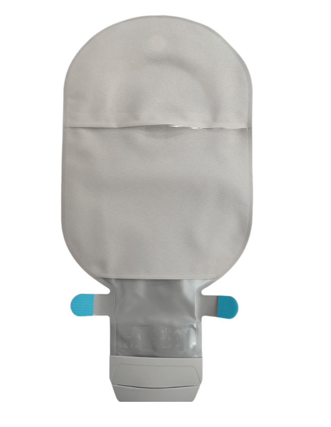 Coloplast Sensura Mio Light Convex 1-Piece Open with Inspection window Neutral Grey Ostomy Bag 31-43mm 16427 pack 0f 10