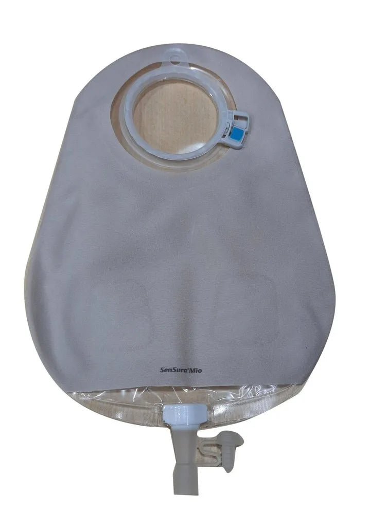 Coloplast 11499 SenSura Mio 2 pc Click Pouch Urostomy Drainable Maxi with inspection window 60mm Box/10