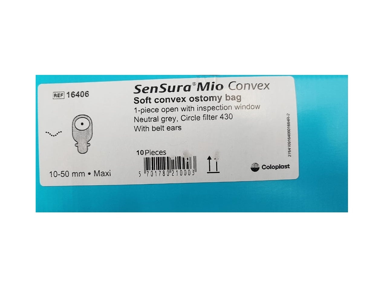 16446 Coloplast SenSura Mio Deep Convex Ostomy Bag at Rs 540/piece | Ostomy  Bags in Indore | ID: 26024436191