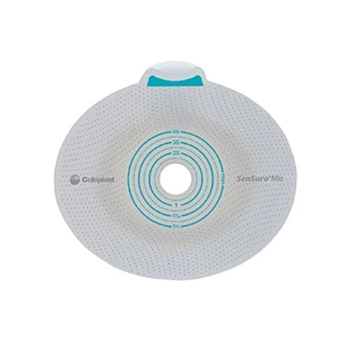 Coloplast 16951 Sensura Mio Click Deep Convex Barrier Wafer, Standard Wear With Belt Tabs, Red 50mm Flange With Cut-to-fit Stoma