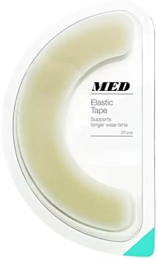 Med 12071 C type Elastic Barrier Tape For Fix stoma bags (Pack of 10)