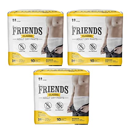 Friends classic adult dipers pack of 30