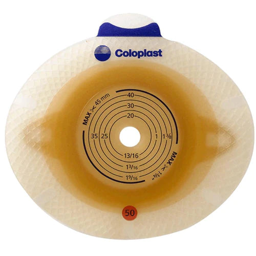 coloplast sensura 10025 xpro extendard wear base plate 50mm pack of 5