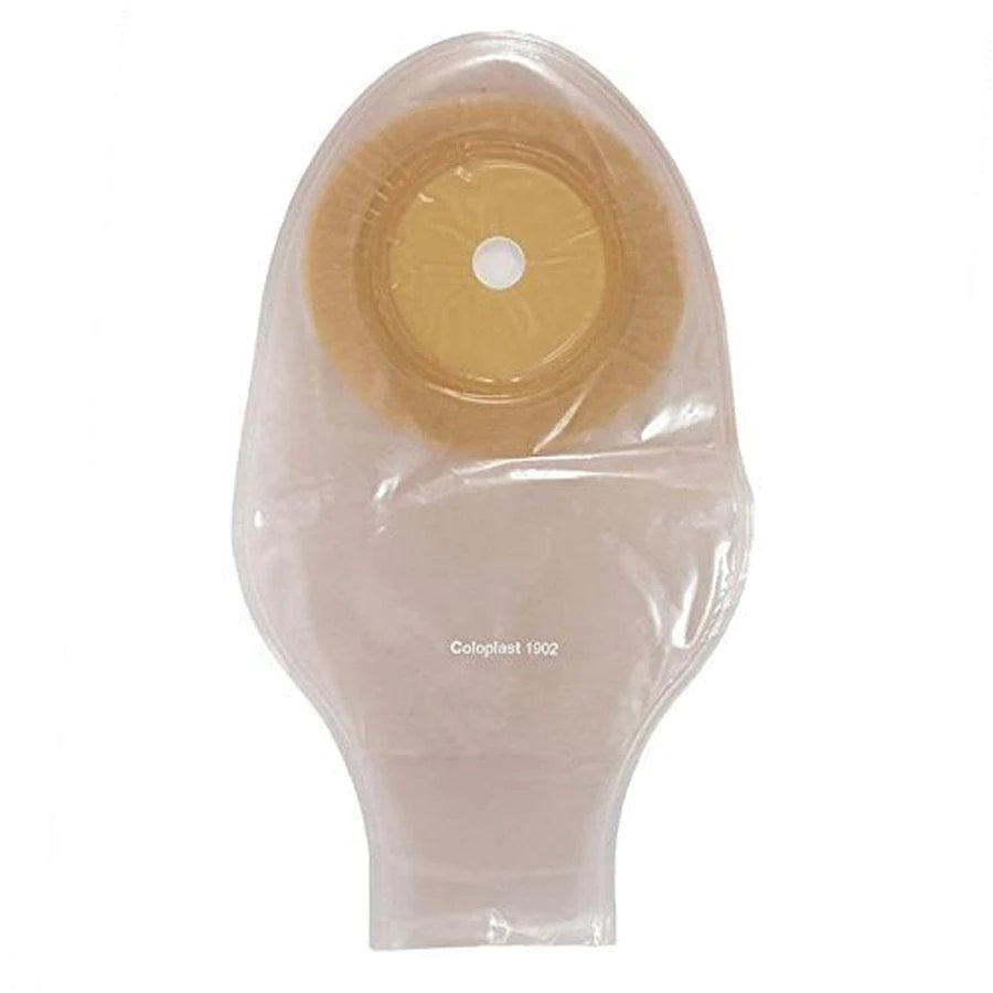 coloplast 1902 LC 2000 one piece open transprant 10-60mm ostomy bag pack of 10