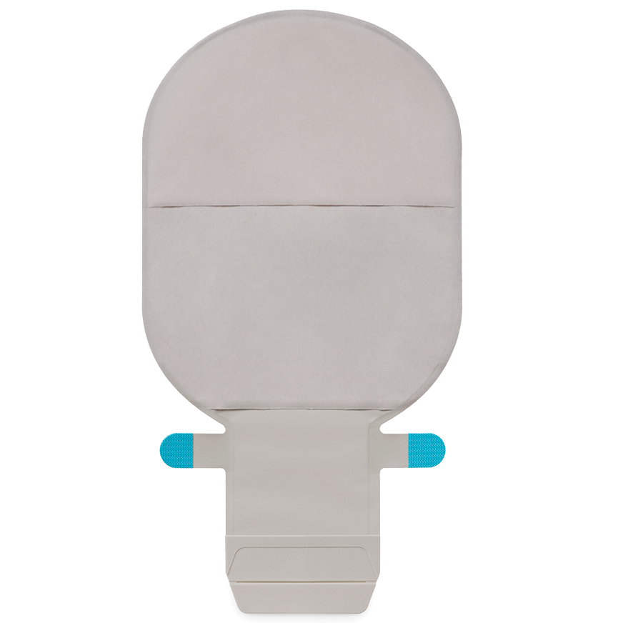 Coloplast Sensura Mio Soft Convex 1-Piece Open with Inspection window Neutral Grey Ostomy Bag 10-50mm 16406  pack of 5